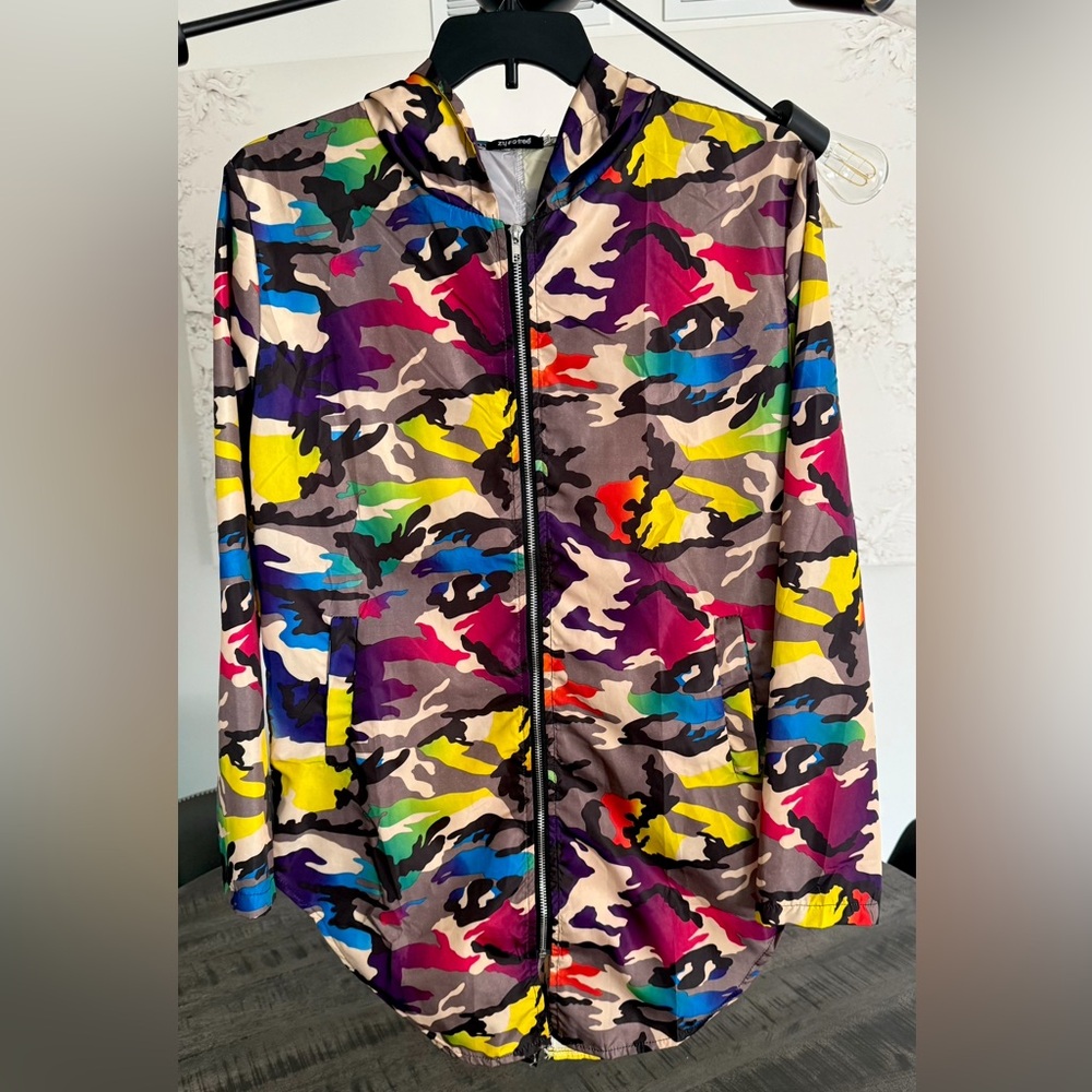 Multicolor Camouflage Performance Jacket - image 1